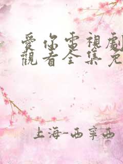 爱你电视剧在线观看全集免费播放