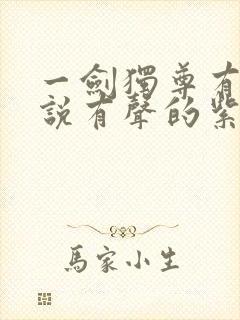 一剑独尊有声小说有声的紫襟免费全集