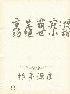 重生霸宠:傅少的绝世小甜妻
