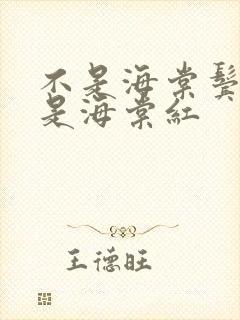 不是海棠鬓边不是海棠红