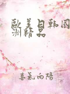 欧美日韩国产亚洲精品