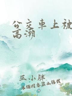公交车上被插到高潮