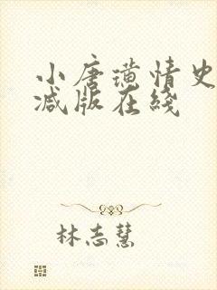 小唐璜情史未删减版在线