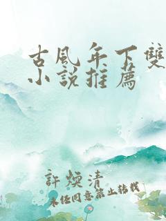 古风年下双男主小说推荐