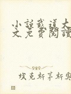小说武道大帝全文免费阅读