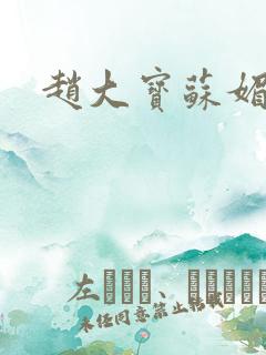 赵大宝苏媚免费