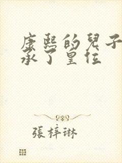 康熙的儿子谁继承了皇位