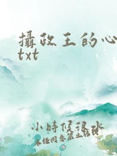 摄政王的心尖宠txt