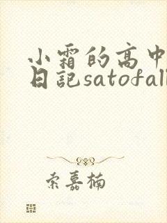 小霜的高中成长日记satofall