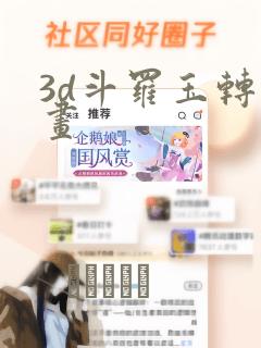 3d斗罗玉转漫画