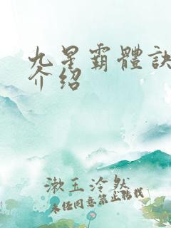 九星霸体诀龙尘介绍