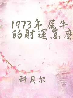 1973年属牛的财运怎么样