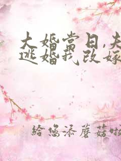 大婚当日,夫君逃婚我改嫁短剧