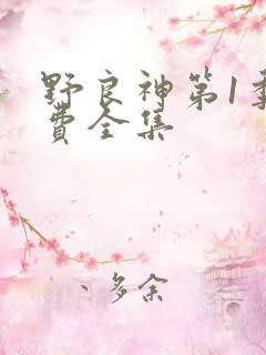 野良神第1季免费全集