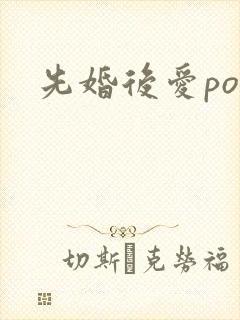 先婚后爱po