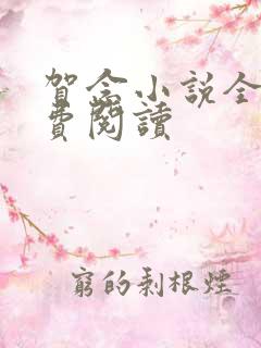 贺念小说全文免费阅读