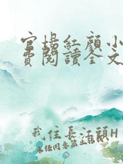 官场红颜小说免费阅读全文