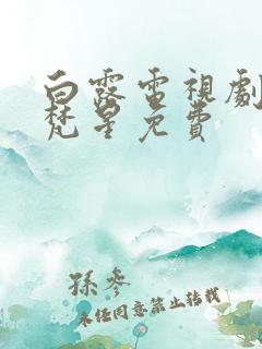 白露电视剧白月梵星免费