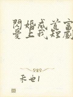 闪婚成首富大佬爱上我短剧