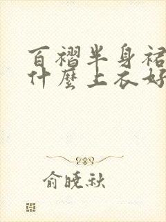 百褶半身裙搭配什么上衣好看
