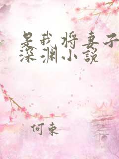 是我将妻子坠入深渊小说