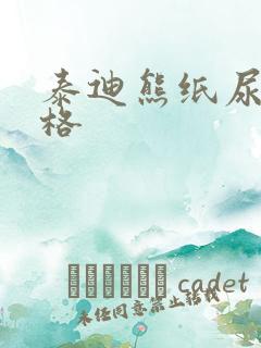泰迪熊纸尿裤价格
