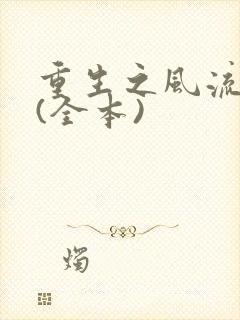 重生之风流大亨(全本)