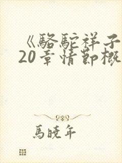 《骆驼祥子》第20章情节概括