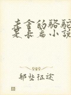 老舍的骆驼祥子是长篇小说吗
