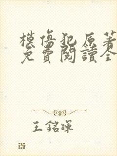 模仿犯原著小说免费阅读全文