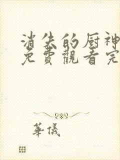 消失的厨神全集免费观看完整版