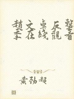 赵文卓反击第二季在线观看全集免费