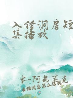 入错洞房短剧全集播放