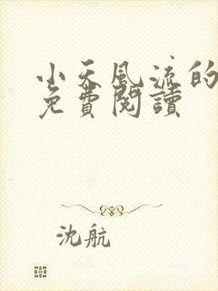 小天风流的小说免费阅读
