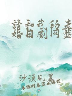 请和我的老公结婚日剧网盘