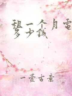租一个月电瓶车多少钱
