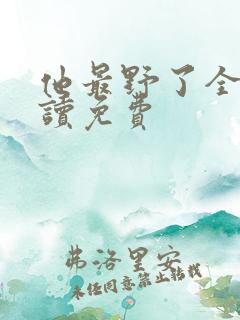 他最野了全文阅读免费