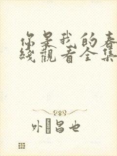 你是我的春天在线观看全集免费播放
