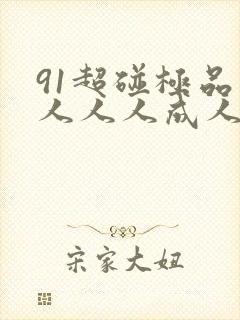 91超碰极品人人人人成人