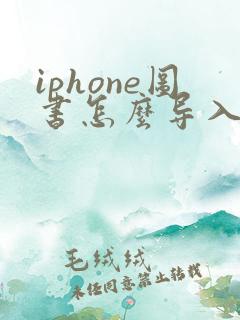 iphone图书怎么导入pdf