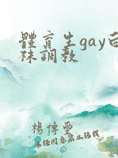 体育生gay白袜调教