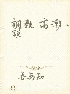 调教 高潮 小说