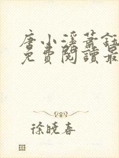 唐小溪萧钰小说免费阅读最新章节