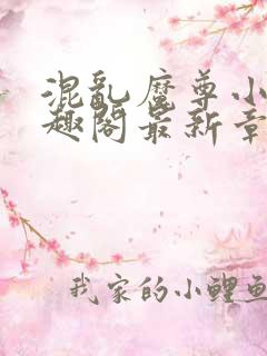 混乱魔尊小说笔趣阁最新章节