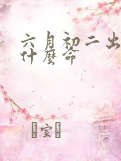 六月初二出生是什么命