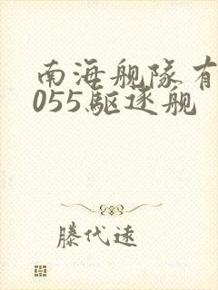 南海舰队有几艘055驱逐舰