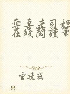 夺妻老司姬流苏在线阅读笔趣阁