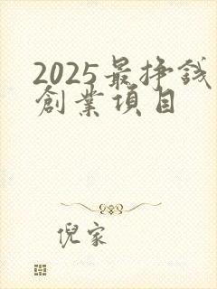 2025最挣钱创业项目