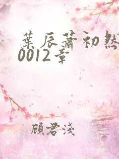 叶辰萧初然100012章