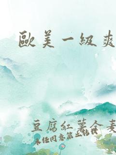 欧美一级爽片